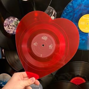 limited Edition Vinyl Lana Del Rey Heart Shaped Lust For Life